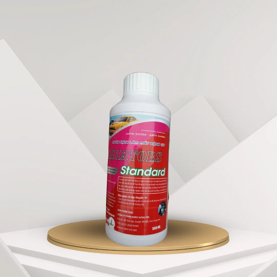 Nước Làm Mát Động Cơ Shiny 500ml lon đỏ 1 nước làm mát động cơ shiny